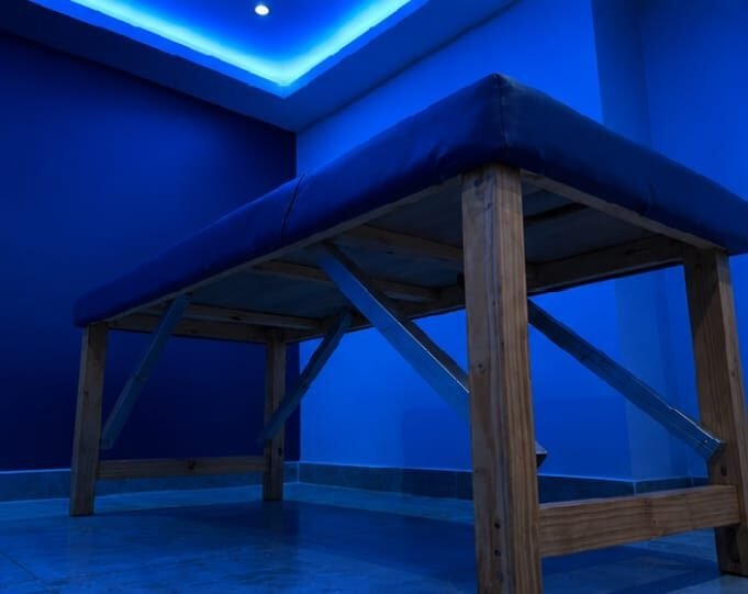 Spa interior at The Isabella Spa