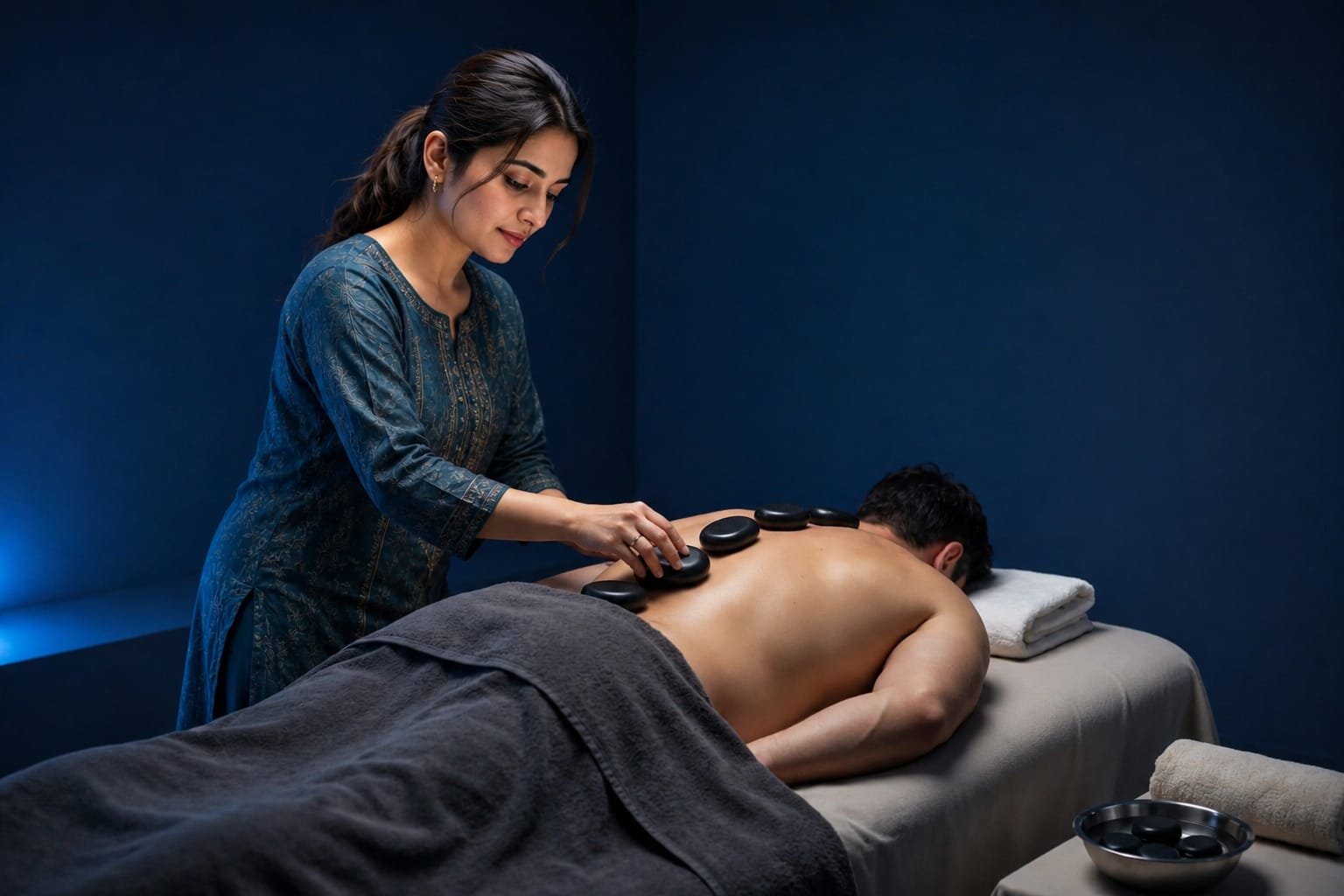 Hot Stone Massage at The Isabella Spa